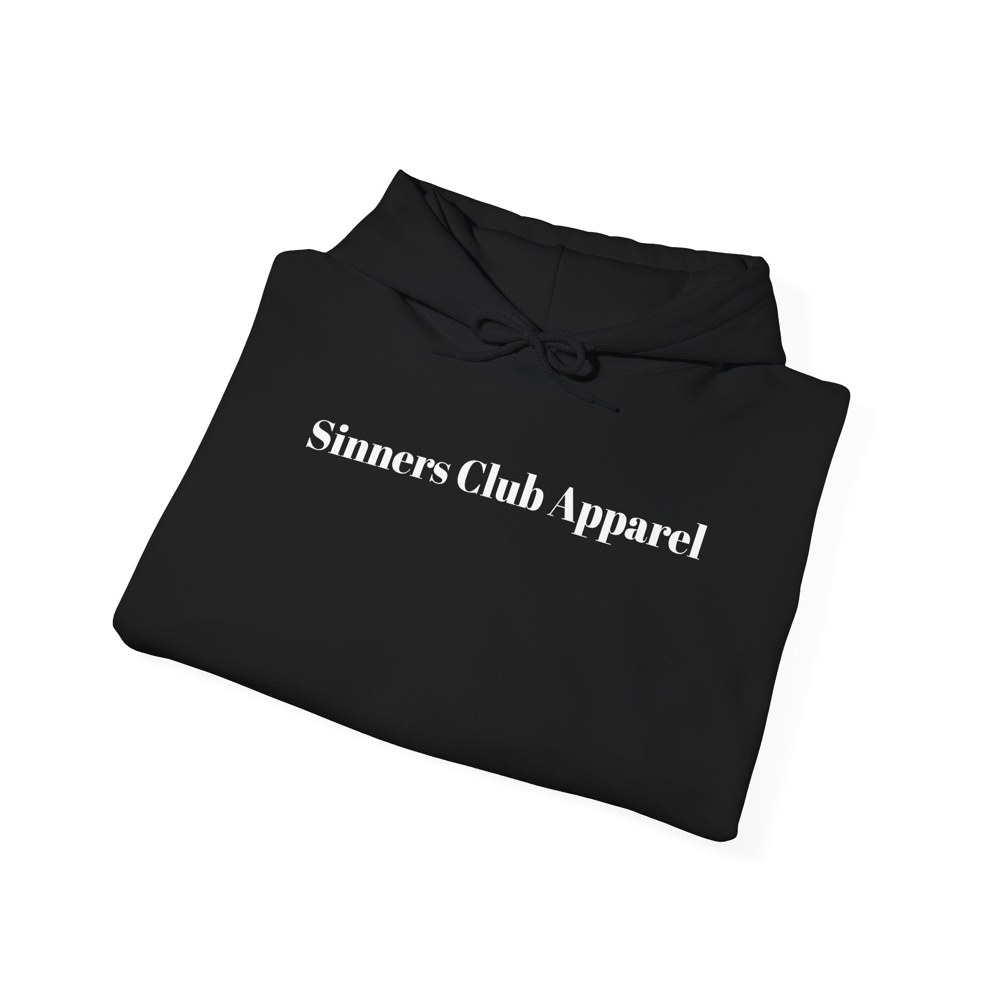 Sinner’s Club Hoodie — Gothic Devil Floral Graphic Pullover
