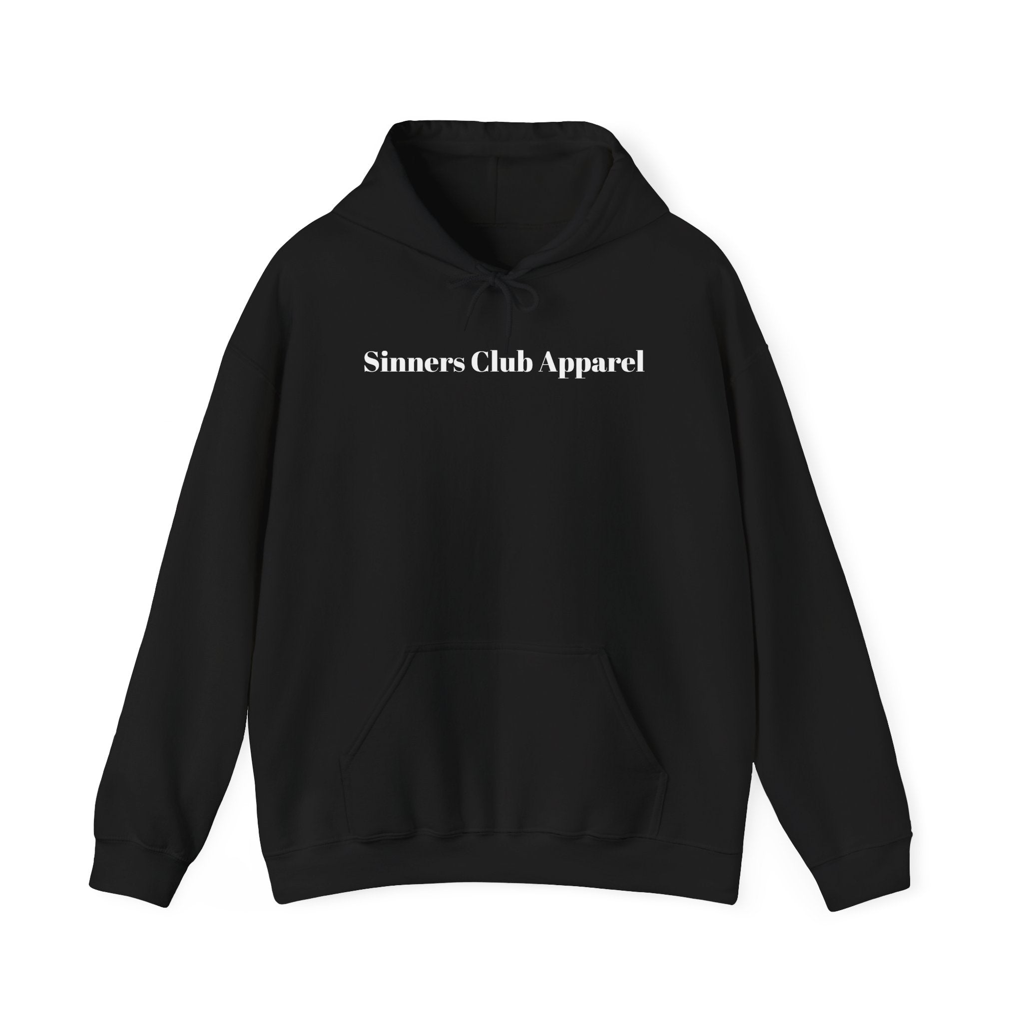 Sinner’s Club Hoodie — Gothic Devil Floral Graphic Pullover